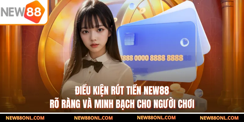 Điều kiện rút tiền NEW88 rõ ràng và minh bạch cho người chơi