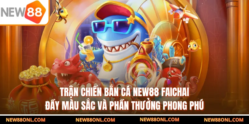 Trận chiến bắn cá NEW88 Faichai đầy màu sắc và phần thưởng phong phú